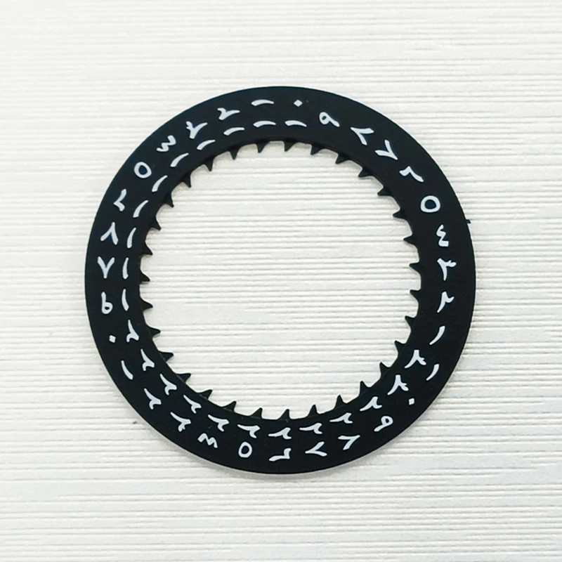NH35 NH36 Arabic Date Wheel Dial Fits NH35 NH36 Automatic Movement Crown at 3.0H / 3.8H / 4.1H Oclock Watch Date Week Wheel Part