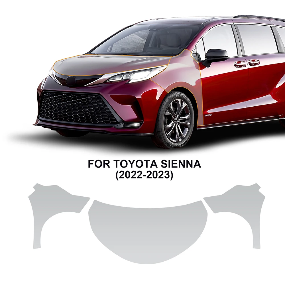 

Пленка с защитой от царапин для Toyota Sienna 2022 2023