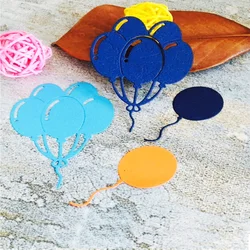 Balloons Cutting Dies for DIY Scrapbooking Photo Album Decorative Paper Card Making Dies Embossing Folder Metal Stencil Dies