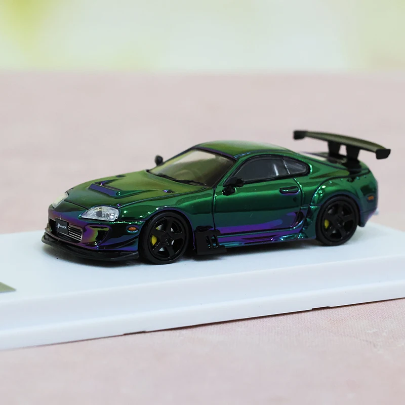 LMLF 1:64 Supra A80 Z Pandem Alloy model car Electroplating paint surface