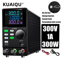 KUAIQU 300V 200V 30V 10A 5A Programmable Laboratory DC Power Supply RS232/USB Communication Interface Edit Stored Data Bench