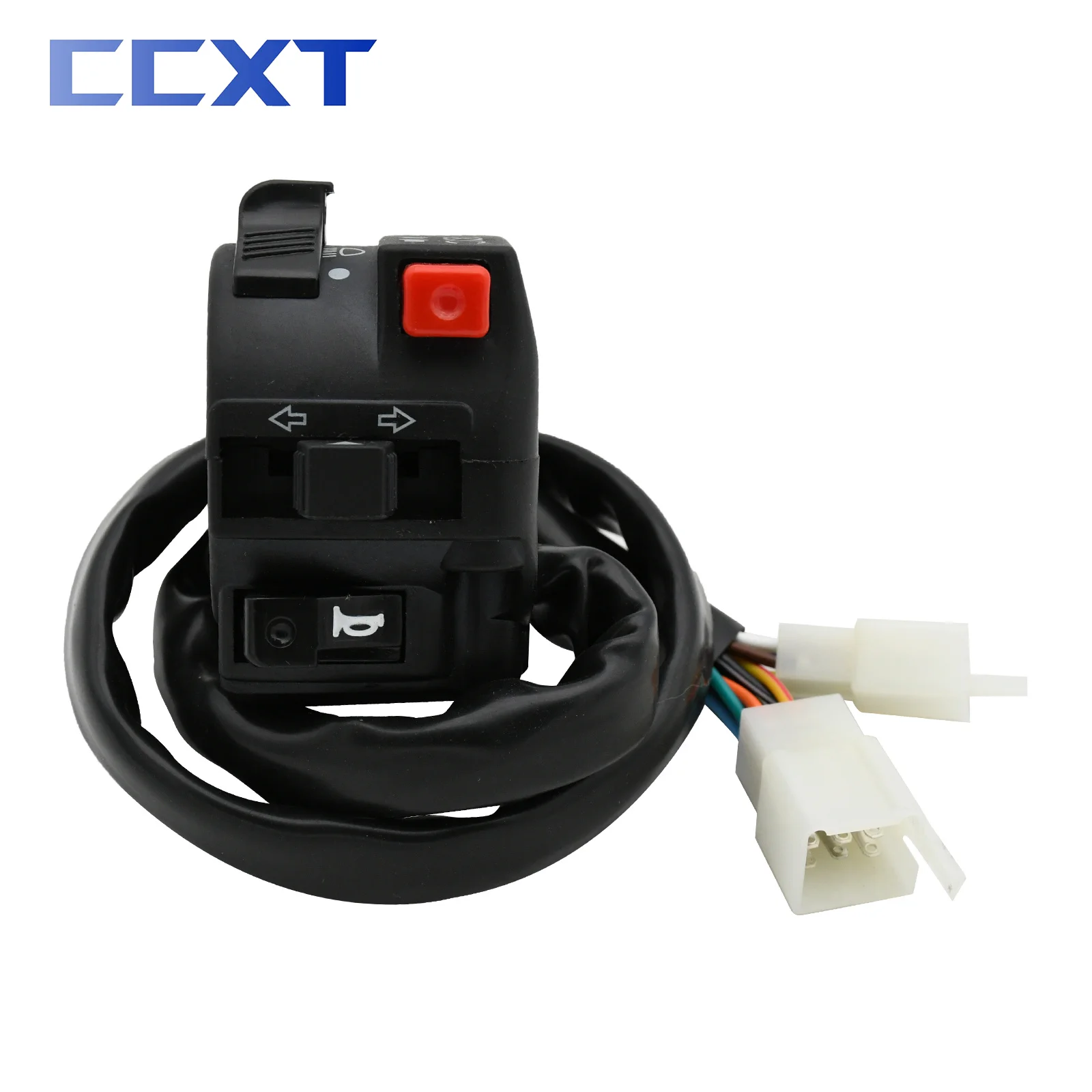 Motorcycle Light Button Far Near Light Switch Horn Button Turn Signal Electric Start Switch For Honda Yamaha Kawasaki ATV KTM