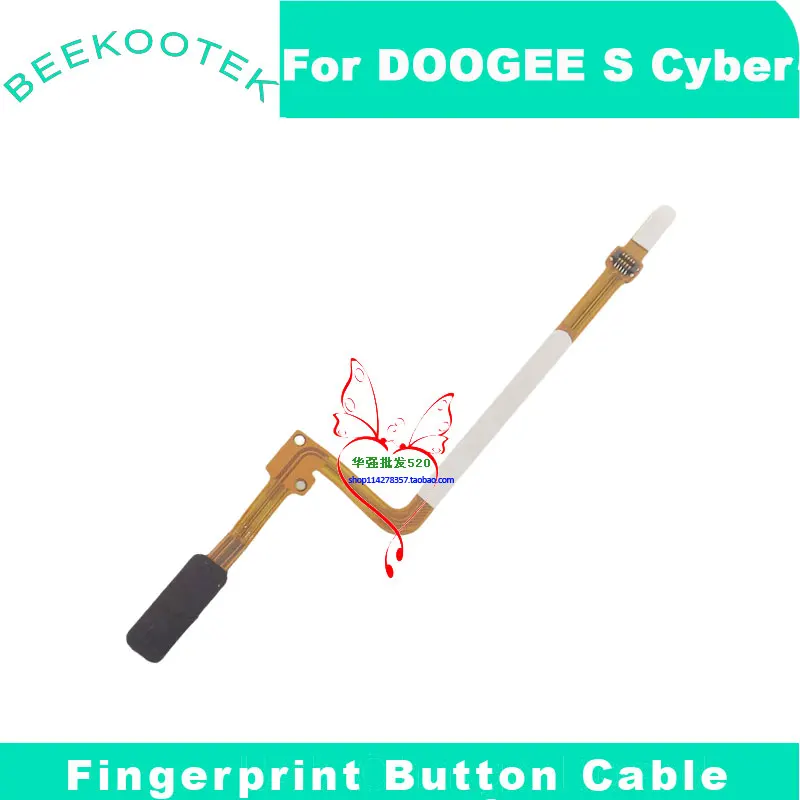 New Original DOOGEE S Cyber Fingerprint Button Sensor Cable flex FPC Accessories For DOOGEE S Cyber Smart Phone