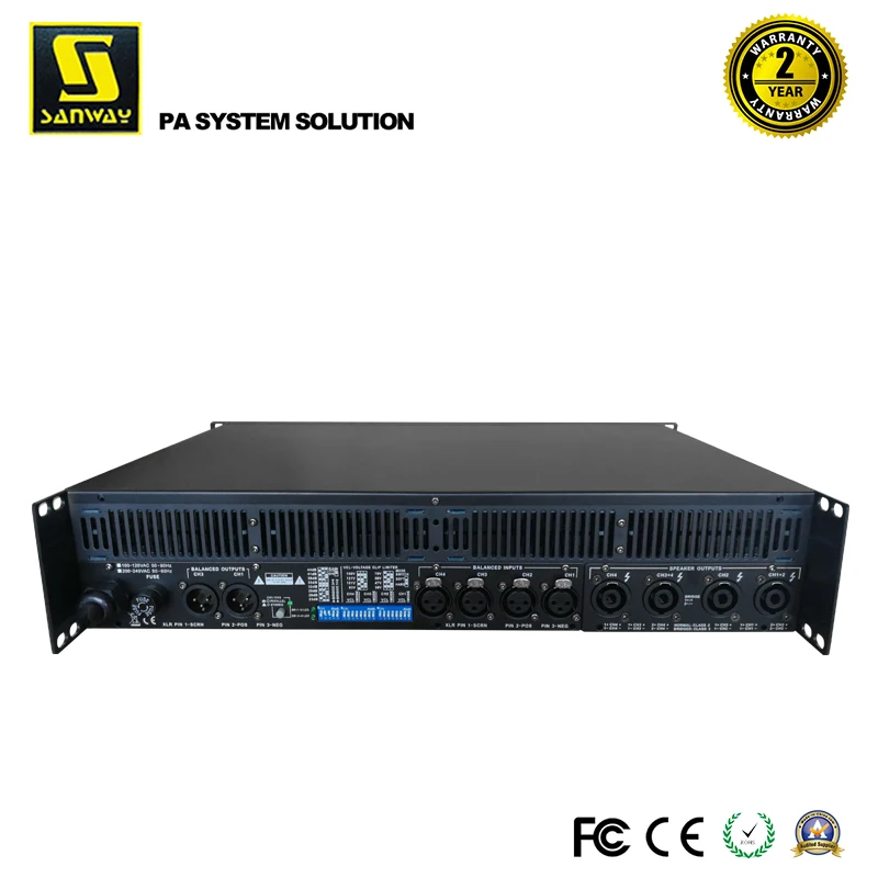 D20K FP20000 4 Channel 16000W Outdoor Class D Big Power Professional Amplifier