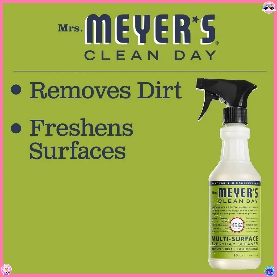 

Vegan Lemon Fresh Multi-Surface Spray Cleaner 3-Pack for Kitchen Bathroom Floors Windows, Cruelty-Free