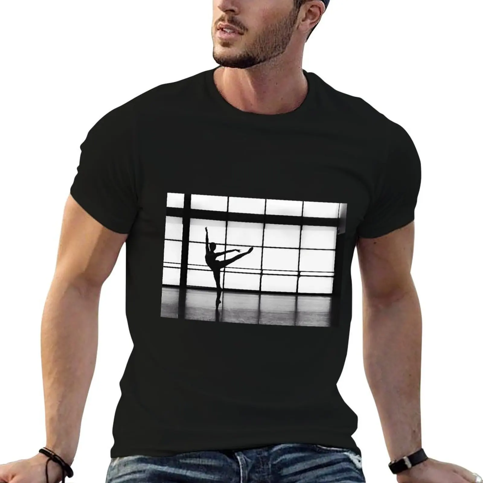 

Ballerina in Arabesque T-Shirt man tshirt man t shirts cotton T-Shirt