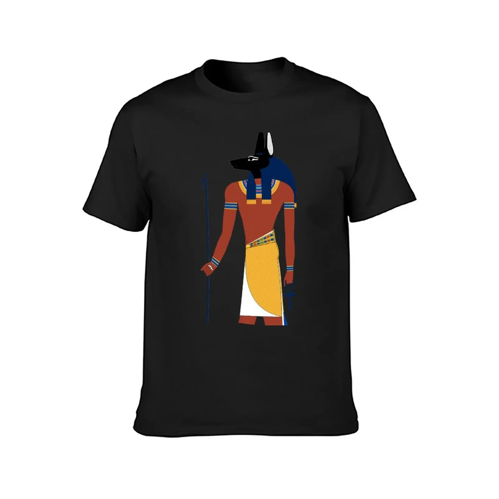 Anubis in Ancient Egypt T-Shirt sports fans aesthetic clothes baggy shirts custom t shirt mens graphic t-shirts hip hop