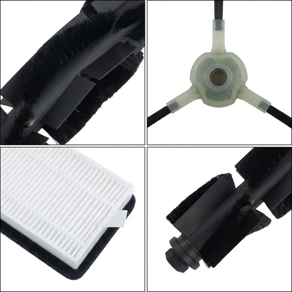 Main Roller Brush Side Brushes and Filter Set Compatible with For Neatsvor For S700 and For S700 Pro Vacuum Robot