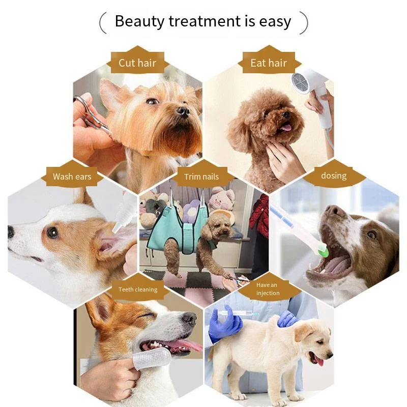 أرجوحة للعناية بالقطط للكلاب والقطط، أداة استرخاء لتشذيب أظافر القطط، ضبط النفس للكلاب والقطط لـ Groomi ng #2