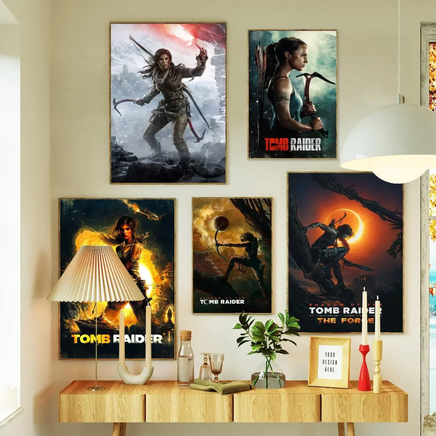 Shadow of the Tomb Raider The Forge Poster Prints Wall Art Canvas Painting Poster For Modern Family Living Room Home Decor