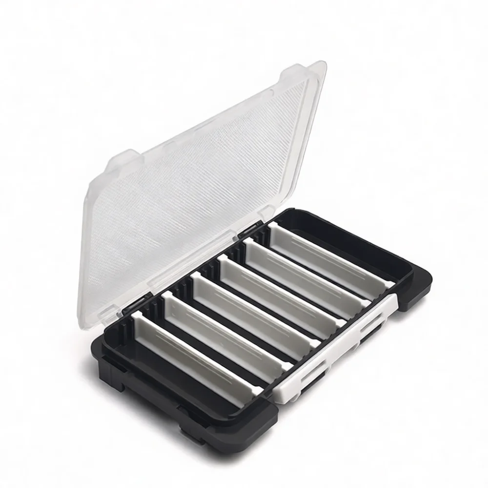 Fishing Tackle Box Modular Storage Case Removable Dividers Lure Bait Organizer For Spoon Hooks Accessories Box