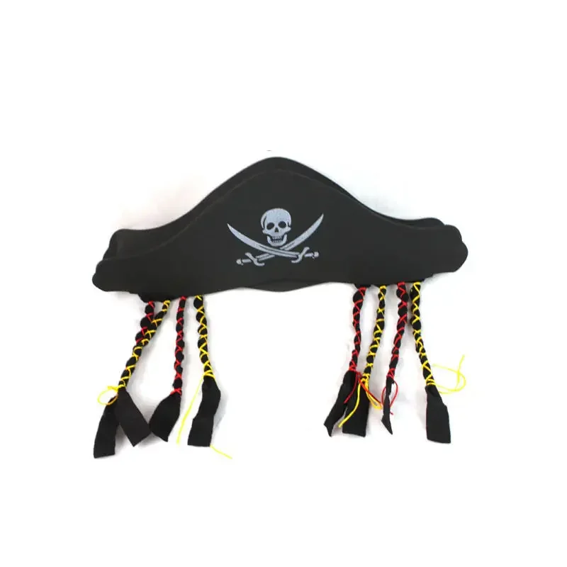 [Engraçado] brinquedos cosplay de halloween 5 pçs/set pirata bússola pistola binocular venda chapéu conjunto brinquedos traje festa crianças presente da criança