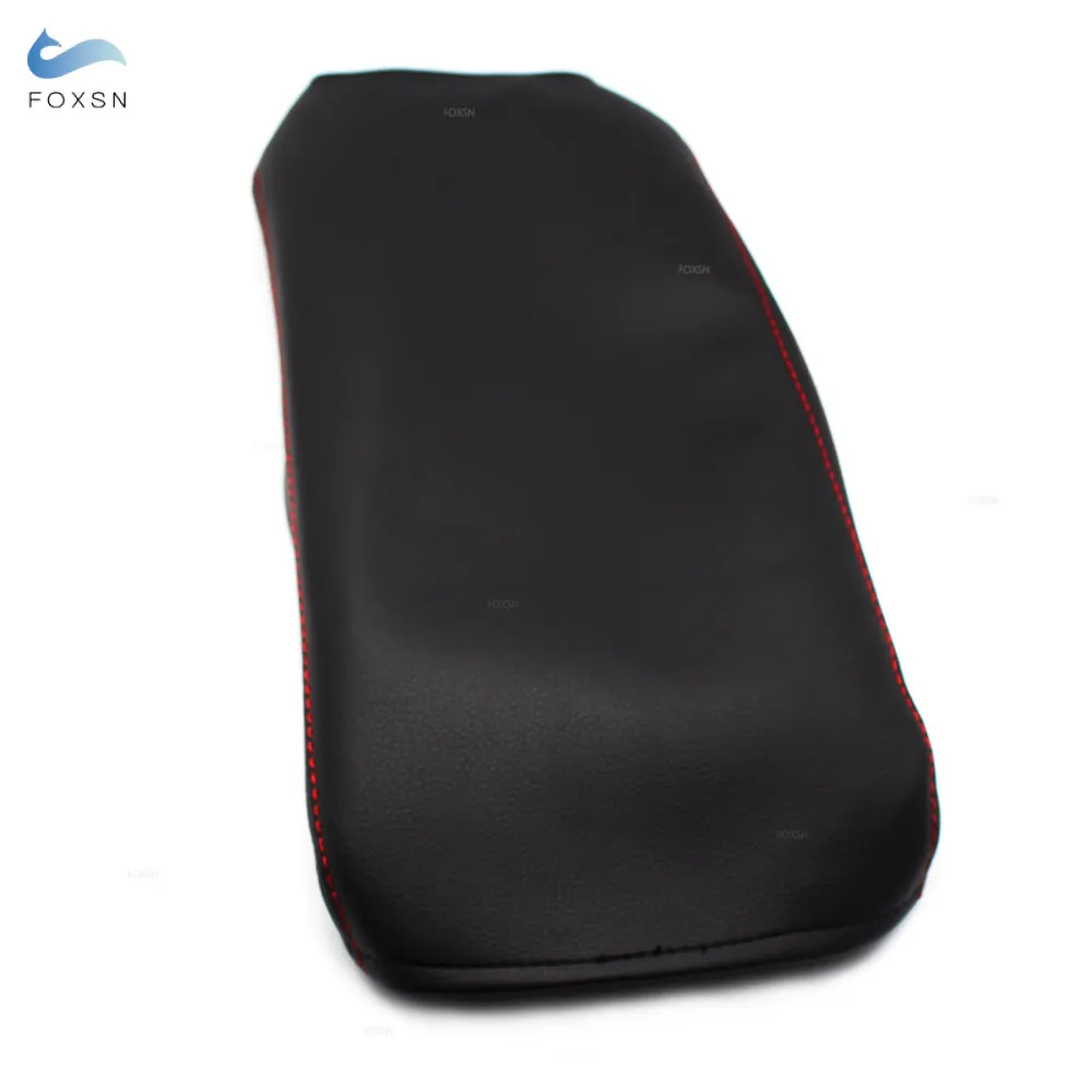 Car Center Console Armrest Box Cover Microfiber Leather For Nissan Qashqai 2008 2009 2010 2011 2012 2013 2014 2015 2016 2017