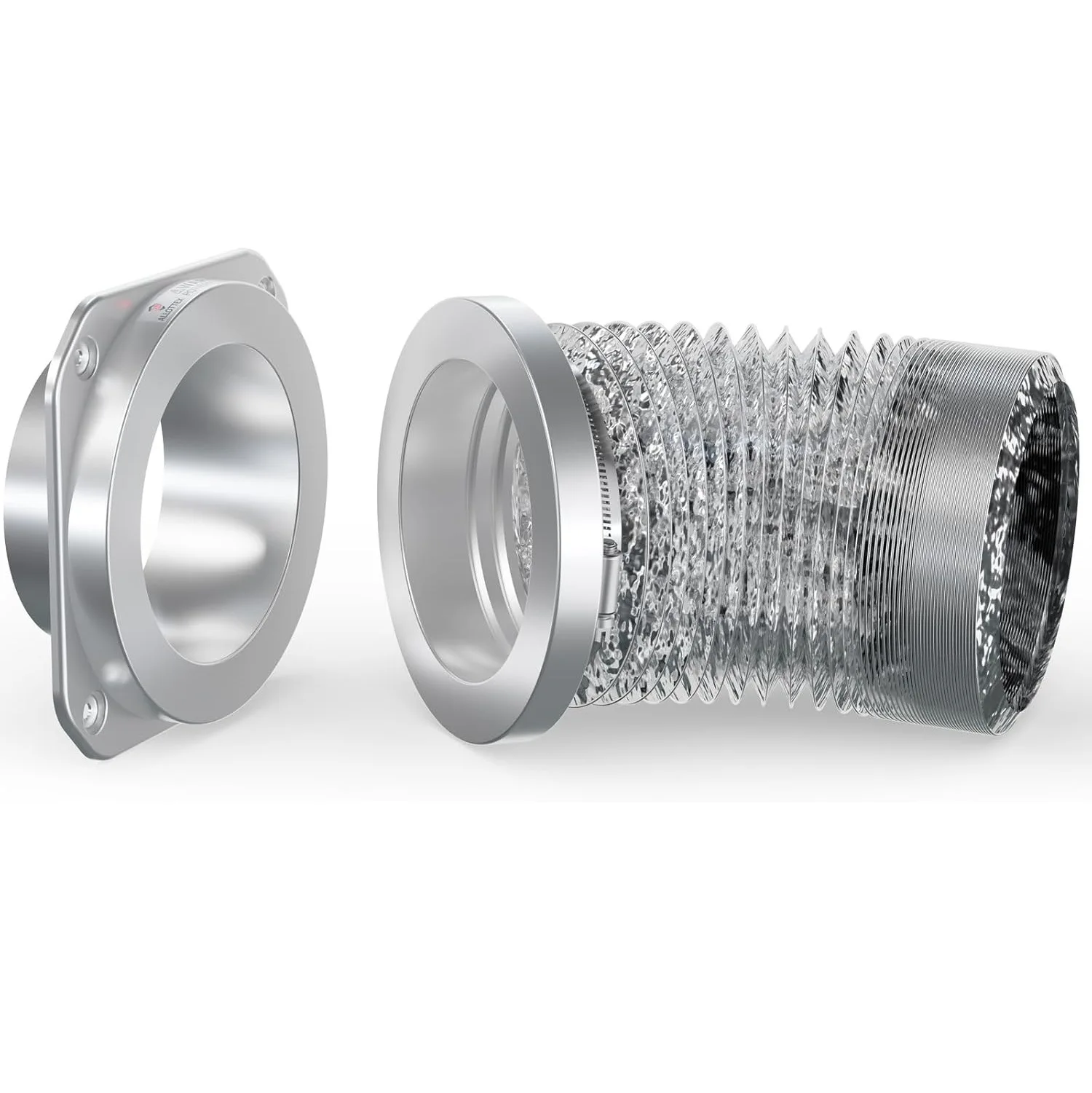

Magnetic dryer exhaust connector 180 degrees, sealed