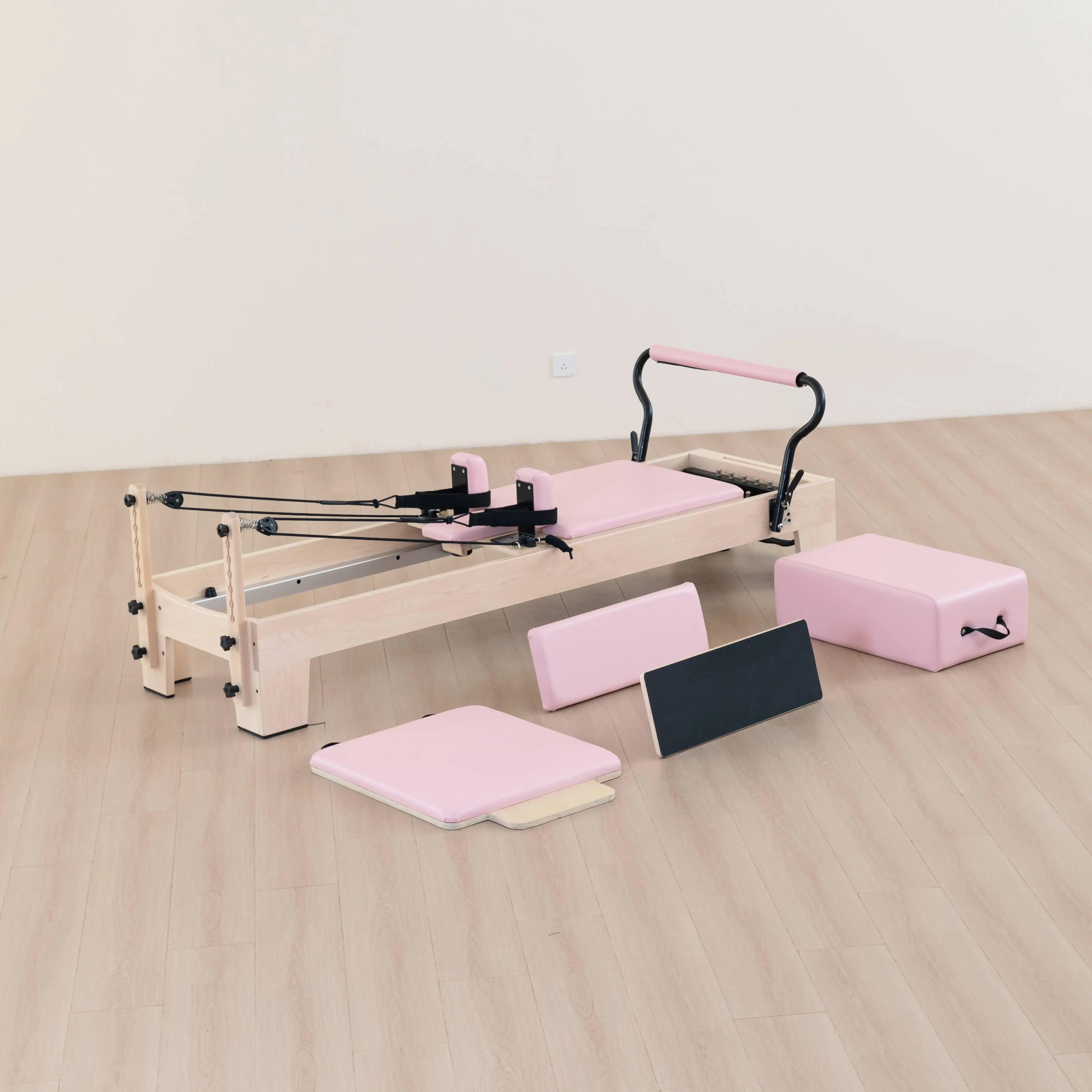 

Machine Equipment Yoga Wood High Quality Exercise Maple Pilates Reformers