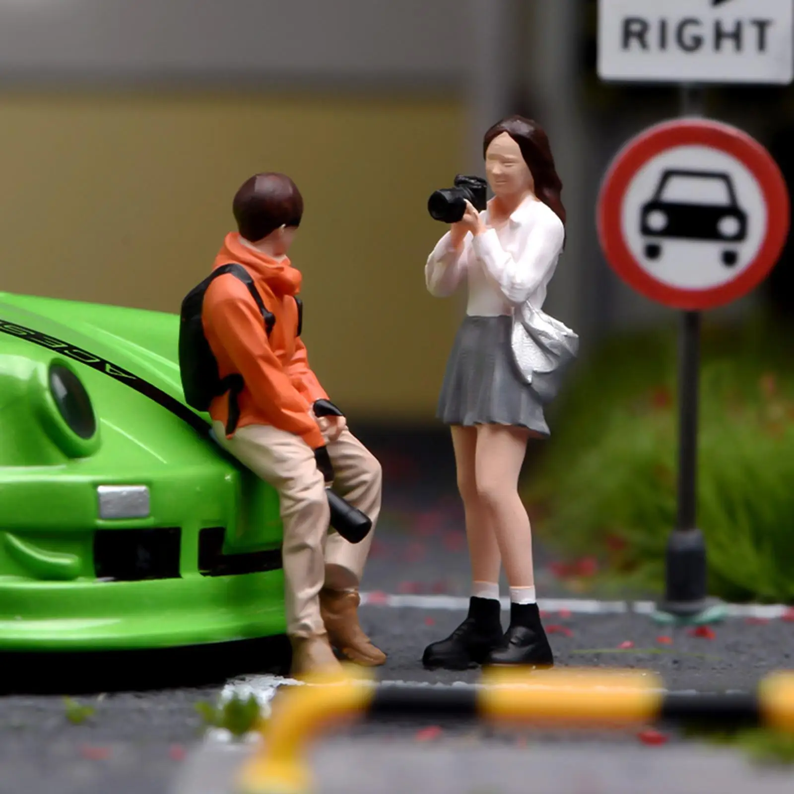 

Миниатюрные 3D-модели девочек-моделей в масштабе 1:64, мини-фигурки для DIY-сцен