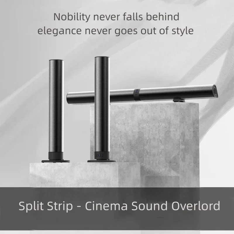 Echo Wall TV Soundbar altoparlante Bluetooth da tavolo rimovibile verticale Wireless Heavy Bass sistema Home Theater Radio FM ad alto Volume