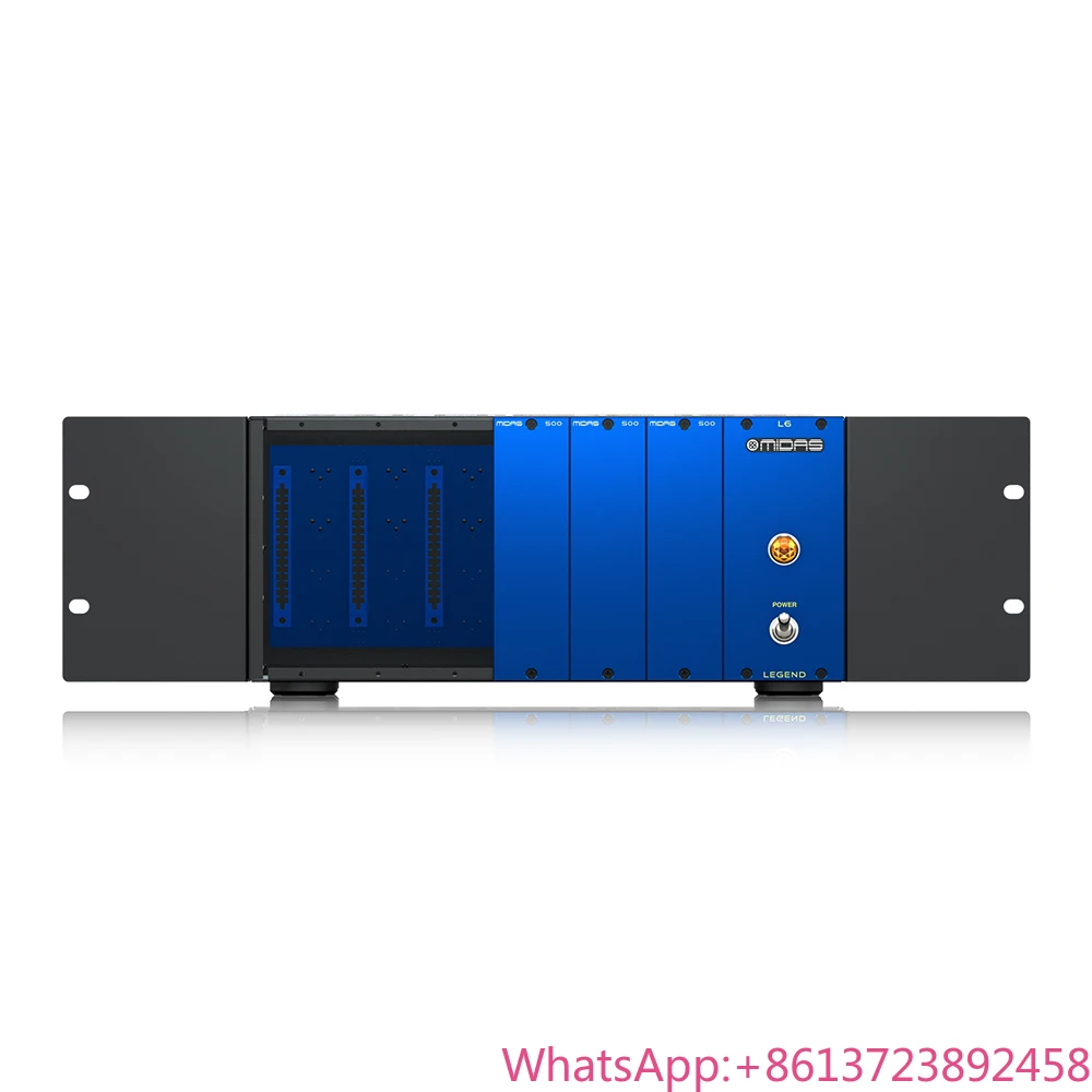 

Midas Legend L6 6-Slot Chassis for 500 Series with Low Noise Power Supply High-Performance Pa System Music Equipment