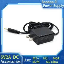 Banana Pi BPI-M2+/M3/M64/M2M/M2 Ultra 5V2A DC US/EU Adapter