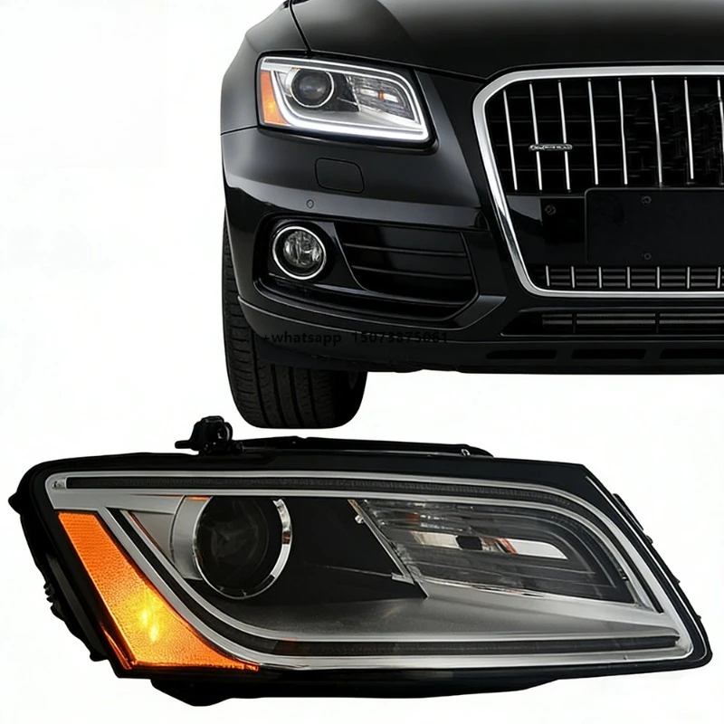 2013-2017 Q5 Xenon Daytime Running Lights and Turn Signals Upgrade 12V 6000K Blue Headlights New Plug and Play Retrofit