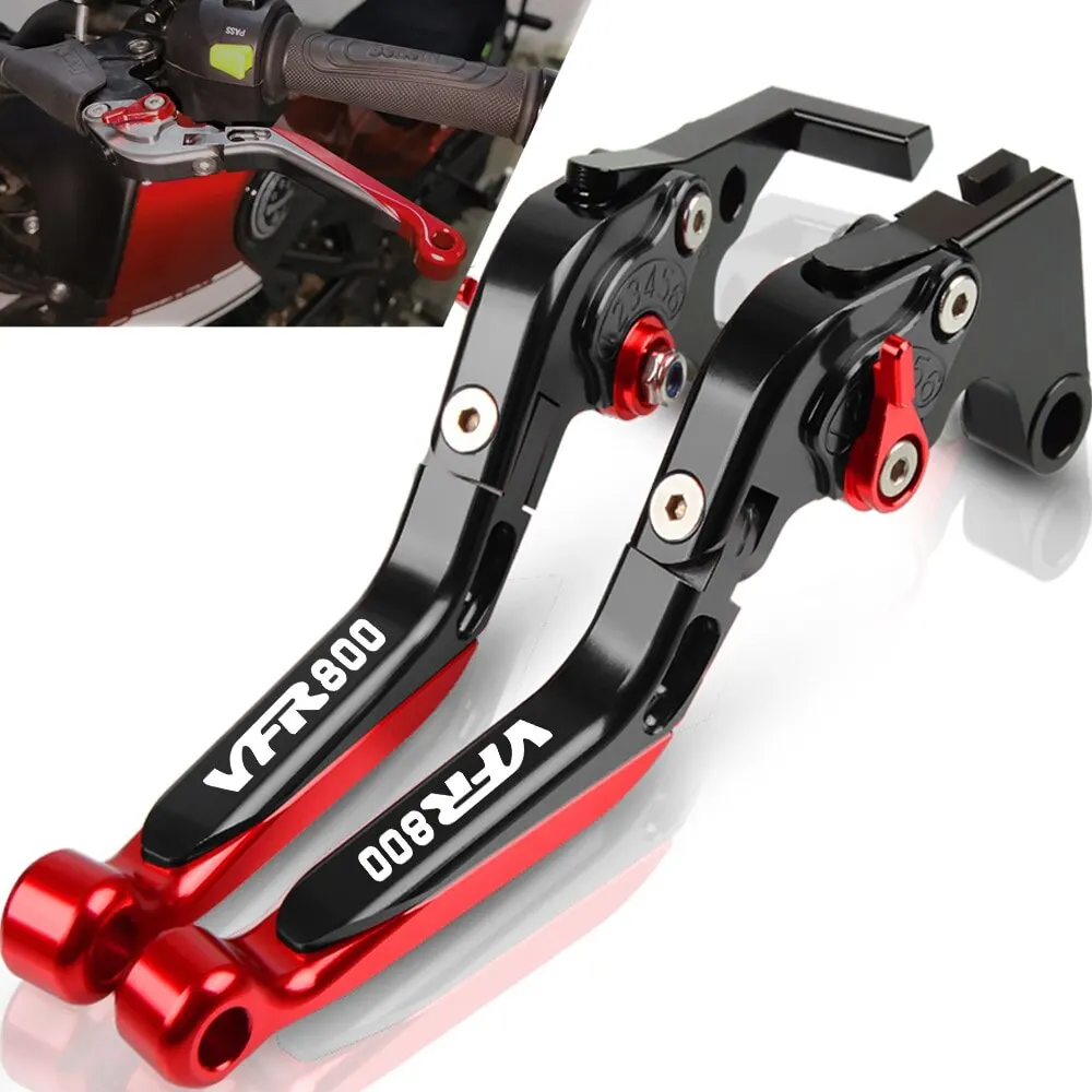 

For HONDA VFR800 VTEC 2002 2003 2004 2005 2006 2007 2008 Motorcycle Adjustable Handle Levers Brake Clutch Lever Adapter