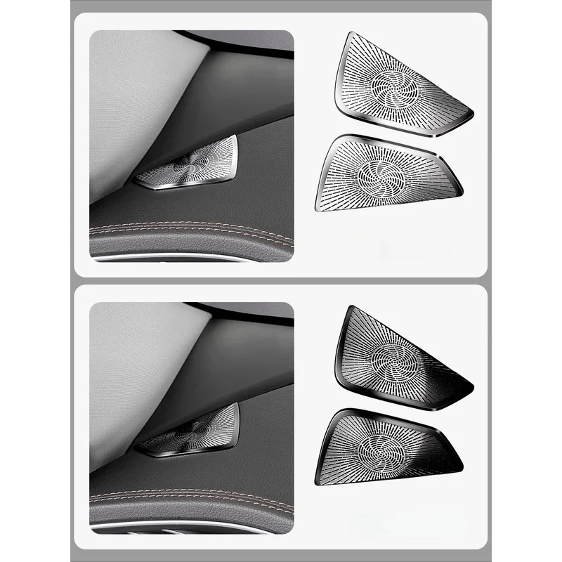 Voor Mercedes Benz W167 GLE X167 GLS C292 2020-2023 2024 2025 Dashboard Panel Airconditioner Outlet Stofkap luidspreker Hoorn Deksel