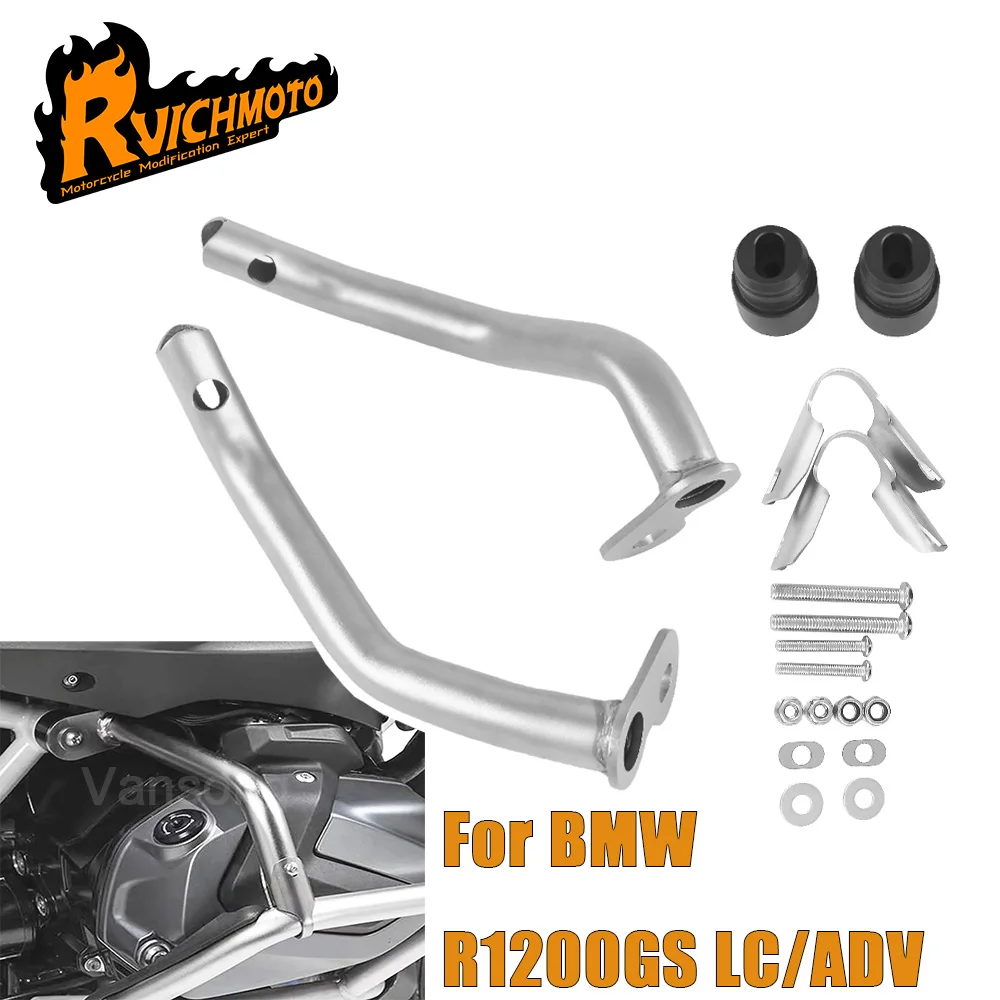 R1200GS ADV Engine Crash Bar Bumper Frame Protector For BMW GS R1200 Adventure 2014-2016 Motorcycle Lower Reinforcements Bar Kit
