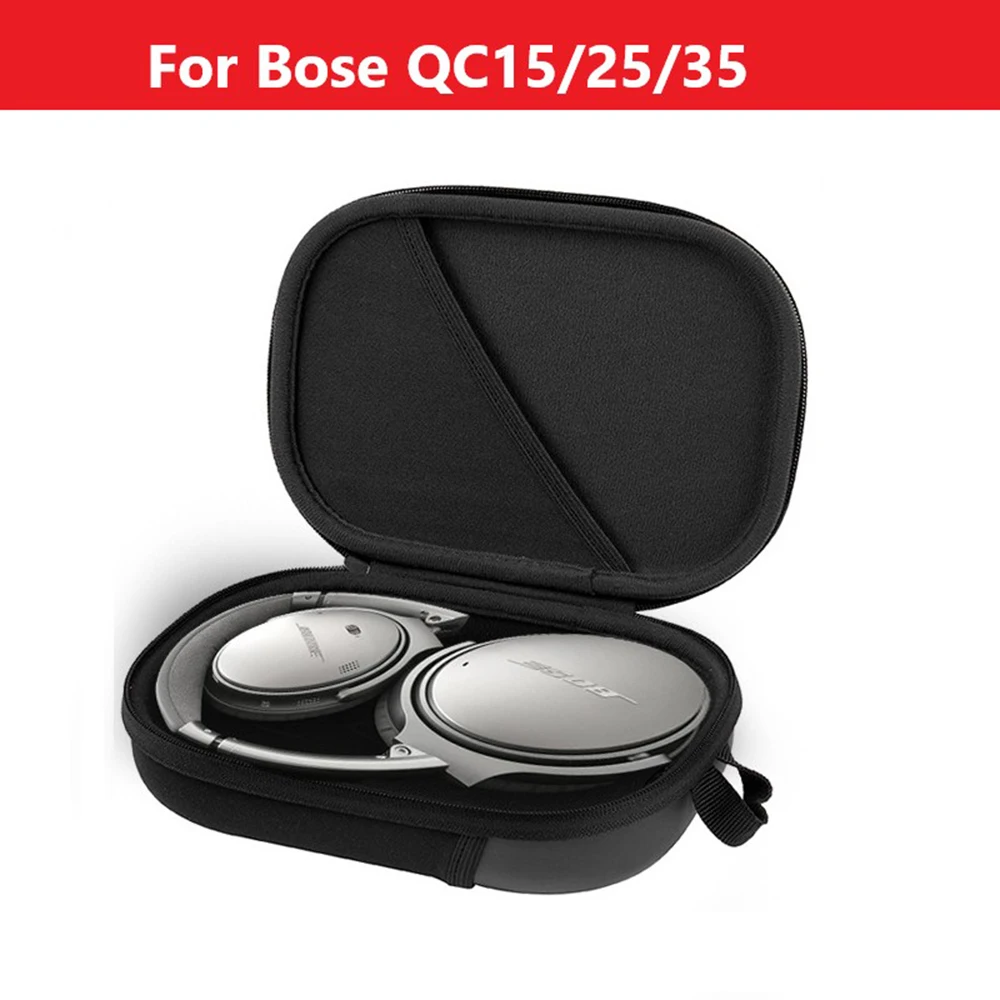 Hard EVA Carrying Case Protective Storage Box Bag for Bose QuietComfort 45 35 25 3 2 15 QC45 QC35 QC25 QC15 QC2 AE2 Headphones