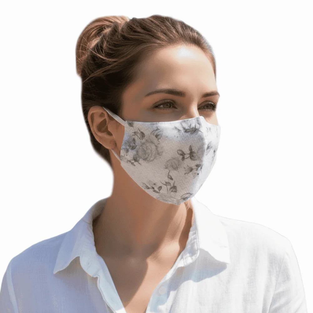

Silky Lace Sun Protection Mask UV-blocking Thin Model Eye Protection Face Mask Double-layer Breathable Women's Mask