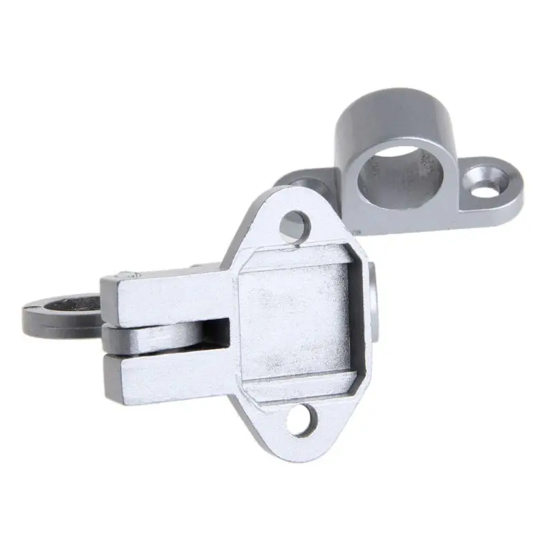 Description Picture 4 of itemY1UD Aluminum Hasp for Latch Automatic Door Lock Self Locking Barn Door Lock Pull Sp Bounce Door Bolt Fence Gate for