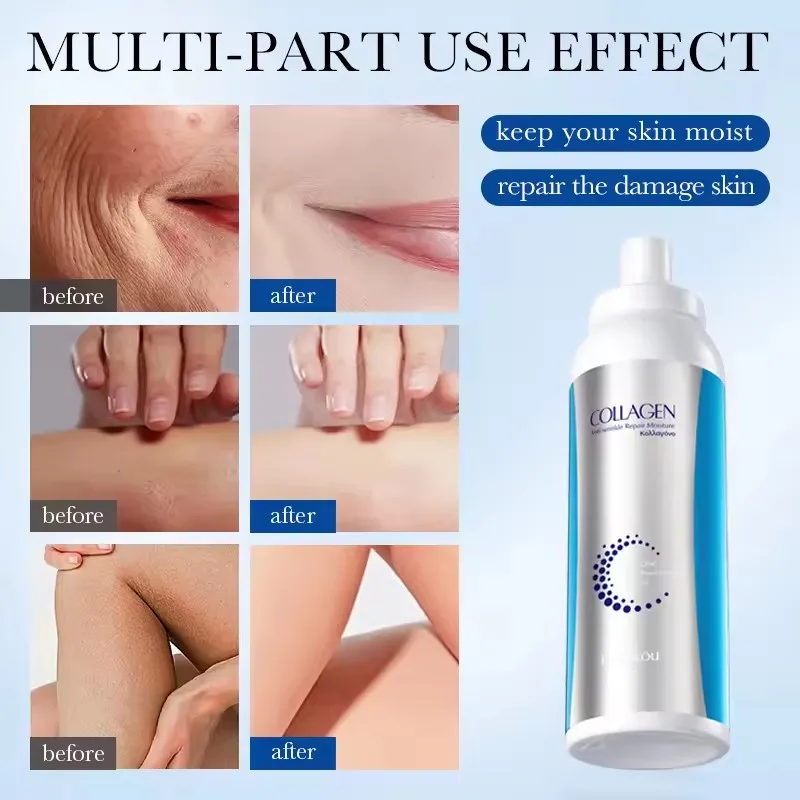 

Collagen Anti-Wrinkle Repair Moisturizing Isolating Protective Spray Lasting Up Oil Foundation Spray 150ml