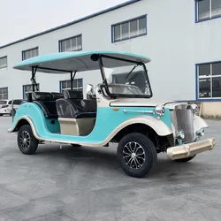 Street Legal Old Retro Golf Cart Buggy 5000w Antique Sightseeing Electric Vintage Classic Car For Adults Sale