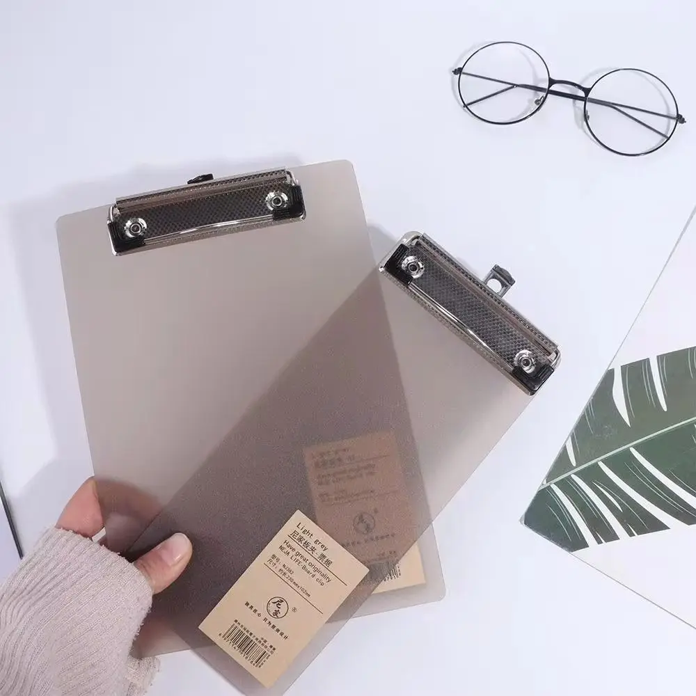 2Pcs Document Folder A6/A5/A4 Clipboard Writing Pad Ticket Bill Holder File Folder Board Hanging Cardboard Notepad Board