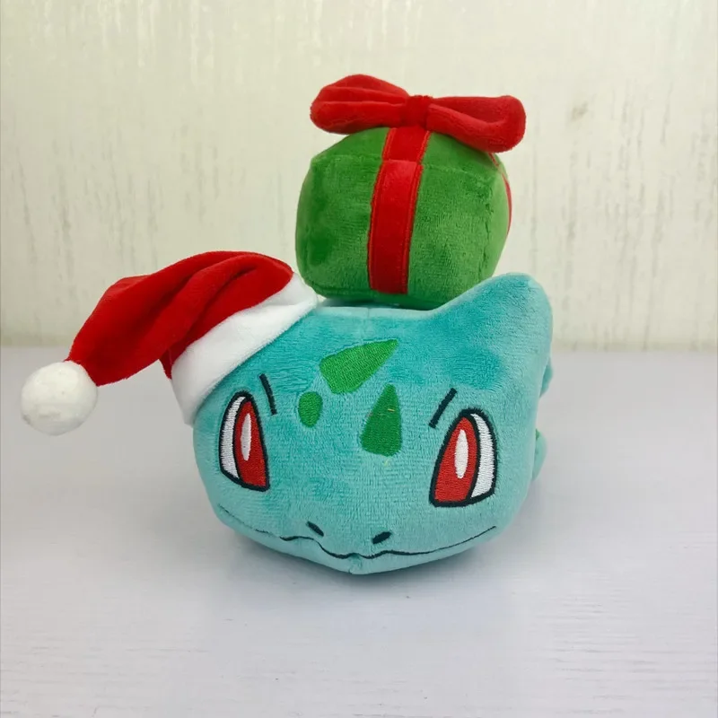 Muñeco de peluche de Pokémon Bulbasaur para niños, juguete de dibujos animados, Anime, Rana mítica, semilla, Kemon, Pet Genie, Bulbasaur