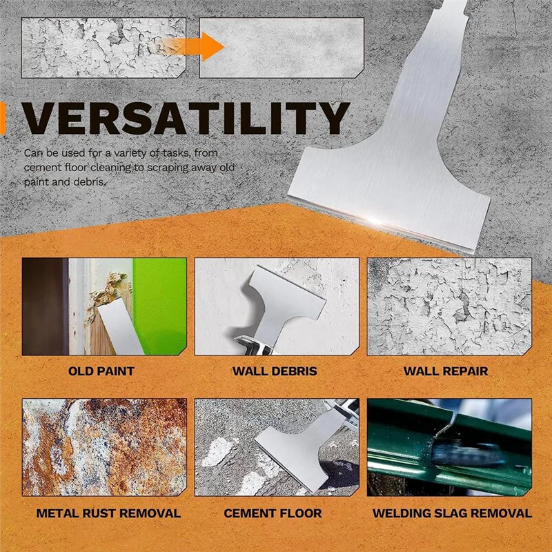 A40T Reciprocating Saw Scraper Blade 4PCS, Blades Recipro Tools As Attachment Accessories And Adapter For Reciprocating Saw