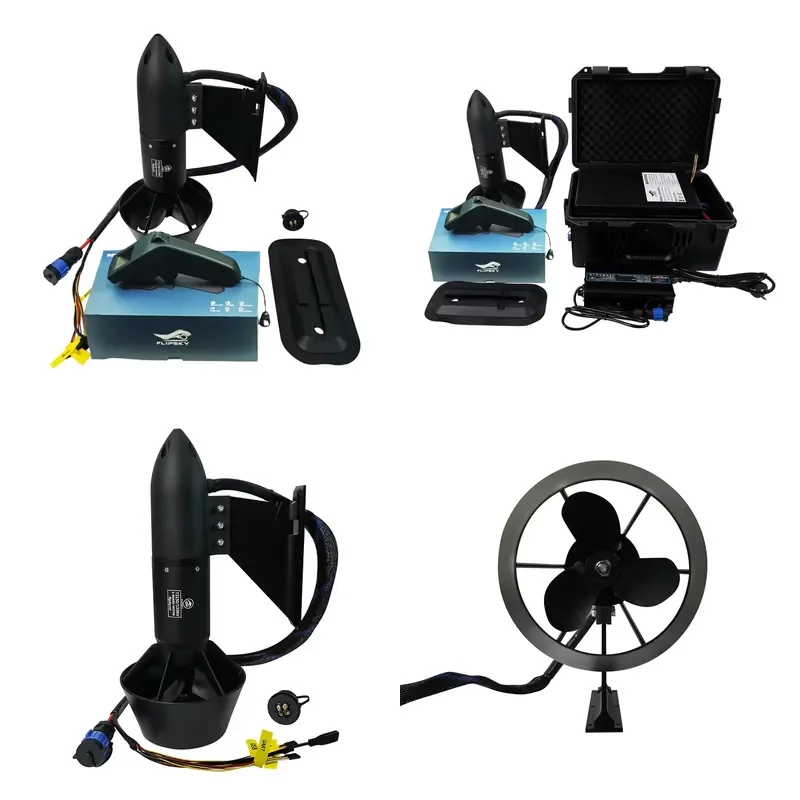 Flipsky Brushless 72150 3000W Motor VX5 140mm Propeller Waterproof Underwater Fin Thruster Electric Outboard Motor Drive
