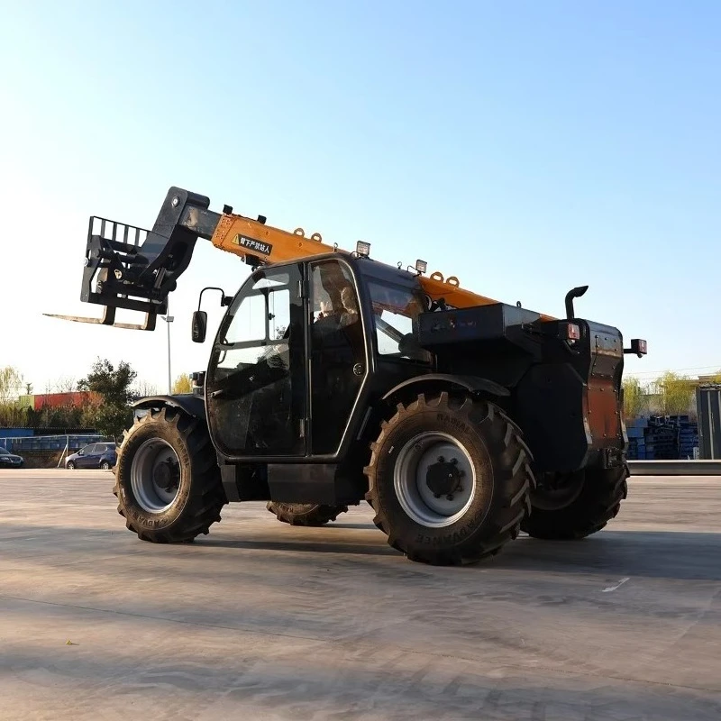 Hot Sale Telescopic Forklift for Building Material Machinery Operations with Spare Parts & Pallet Packing Best Price