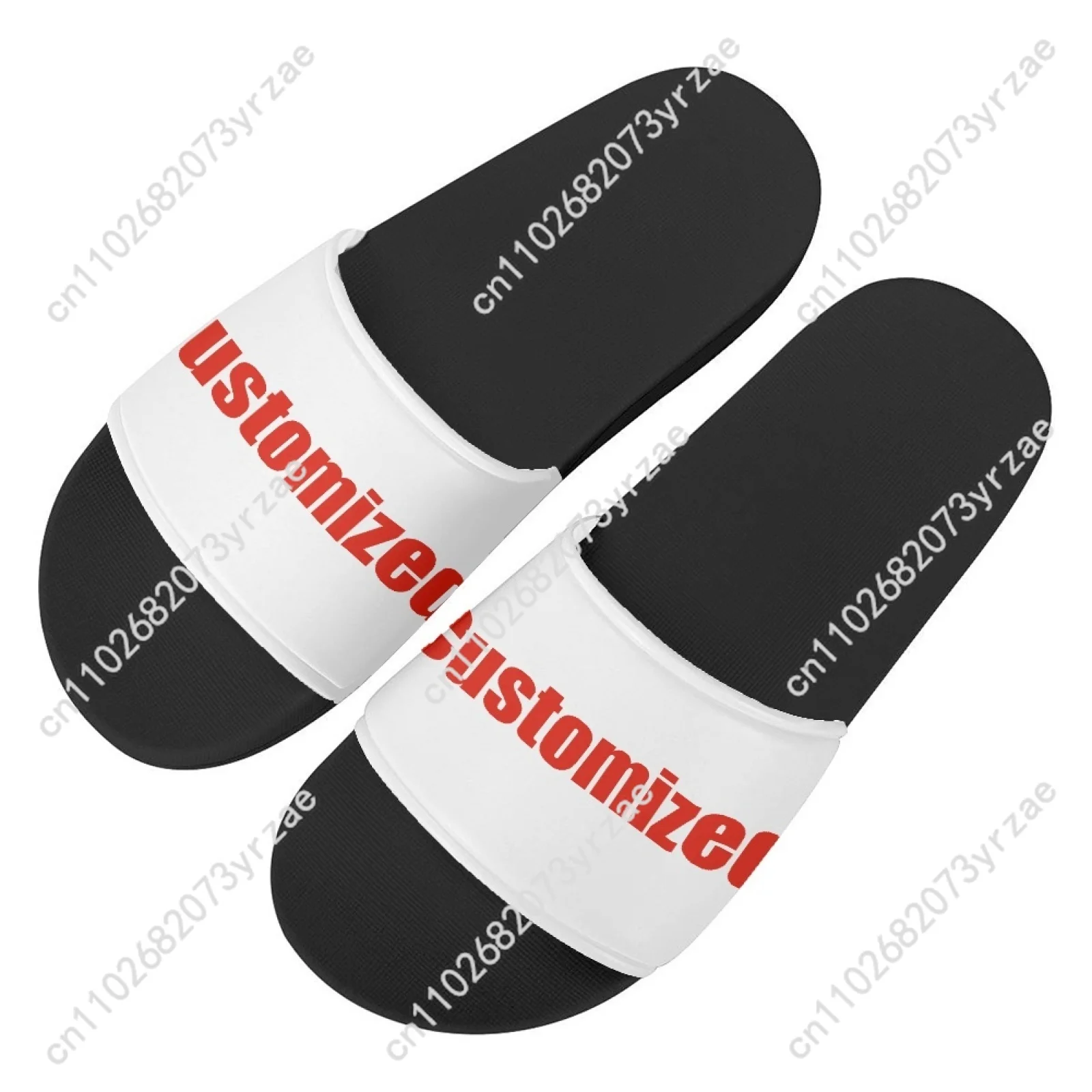 Cat Warrior Animation Flip Flops Mens Womens Teenager Family Slippers Bathroom Beach Swimming Pool Sandals Custom Water Shoes - Image 3