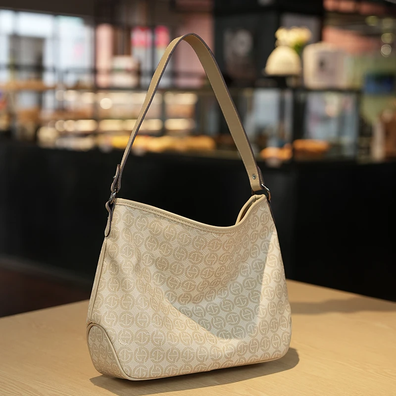 

Galan Dai Brand Accessible Luxury Women's Bag 2025 New Tote Bag Women's Casual Versatile Soft Leather Cross-Body Shoulder Large