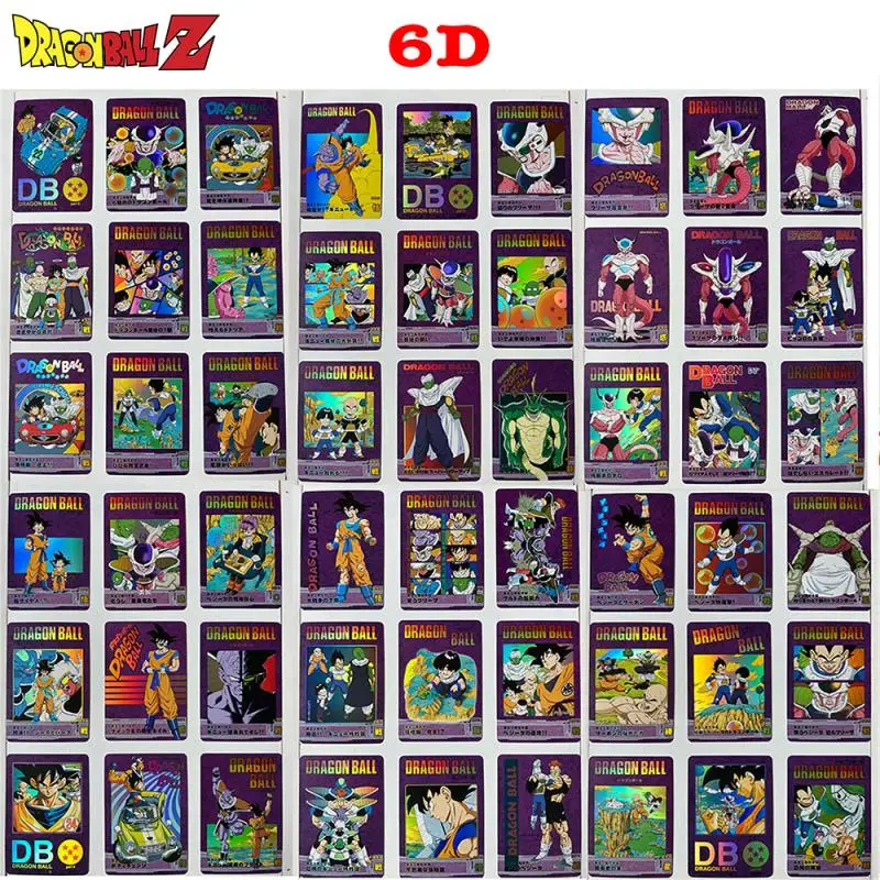 Anime Dragon Ball DIY ACG Tabletop Battle Game Laser Cards Android 18 Piccolo Toys for boys Collectible Cards Birthday Present