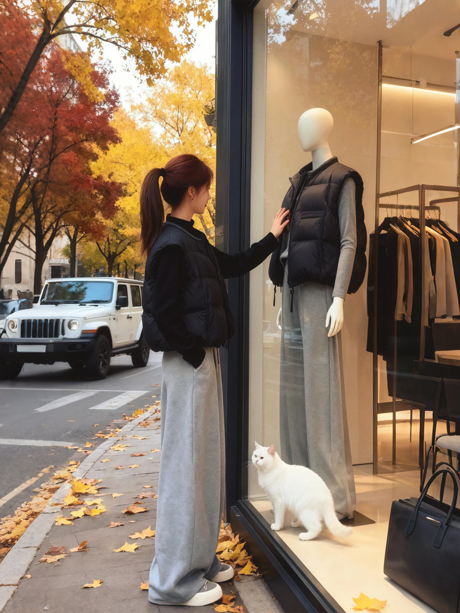 

Женский пуховый хлопковый жилет Thiened Warmthl Svel, верхняя одежда, круглый, маленький размер, новинка 2025, Sle для поездок на работу