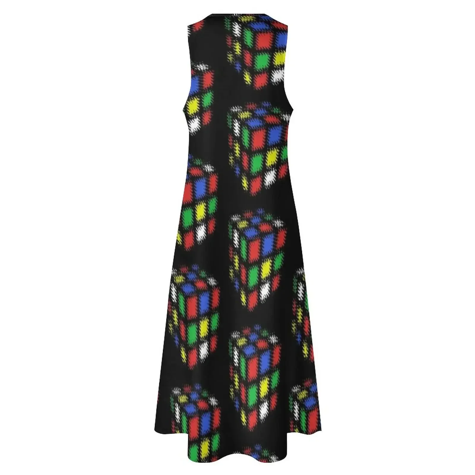 Splash Cube Abito lungo abito estivo abiti da donna coreani per il ballo di fine anno set da donna eleganti abiti da festa abito da donna