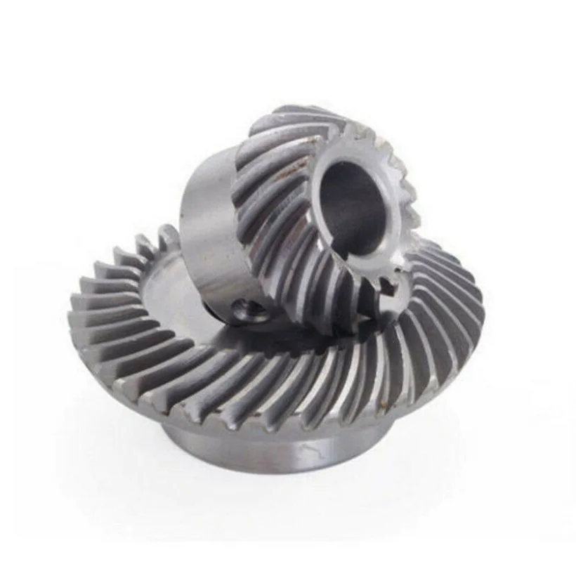 2pcs Milling Machine Accessories Lifting Gear C77+C96 Helical Mill Gear Part