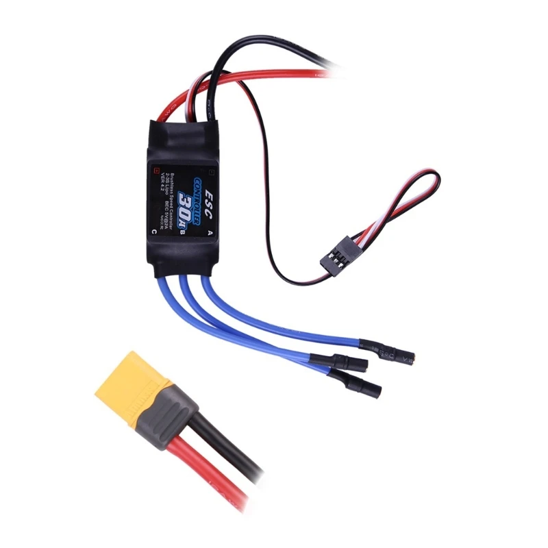 Aircraft XXD 30A Brushless Motor Speed Controller For Different Types Aircrafts