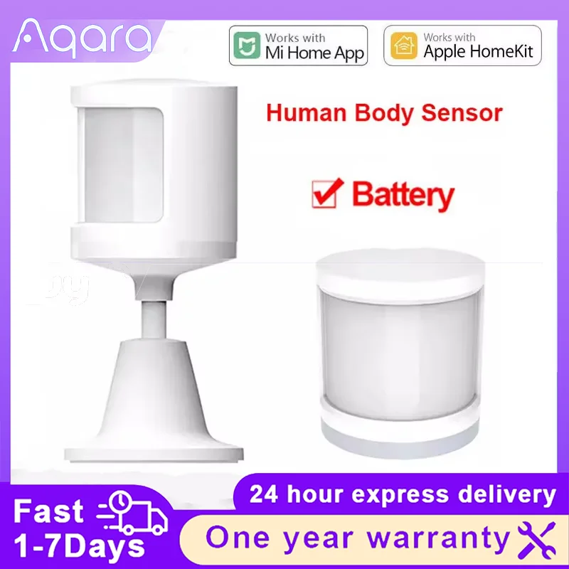 Aqara Motion Sensor Smart Human Body Sensor Body Movement Wireless ZigBee Wifi Gateway Hub Smart Home For Xiaomi Mijia Mi Home