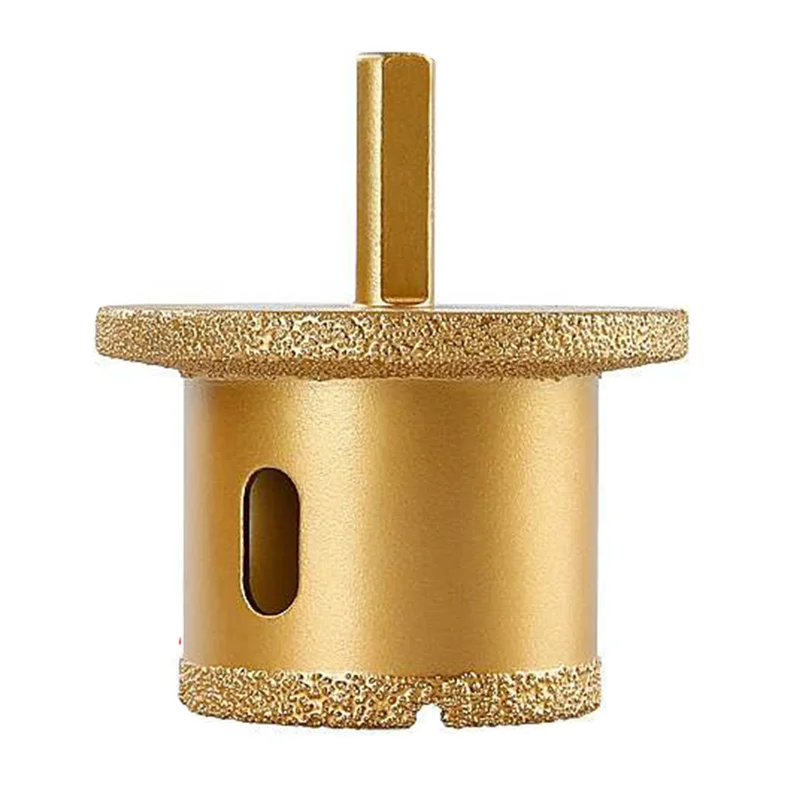 

AT44-Hole Opener Grinder Drill Bit Brazed Diamond Hole Drill Saw Core Bits For Marble Tiles Hole Opener Easy To Use Triangular 5