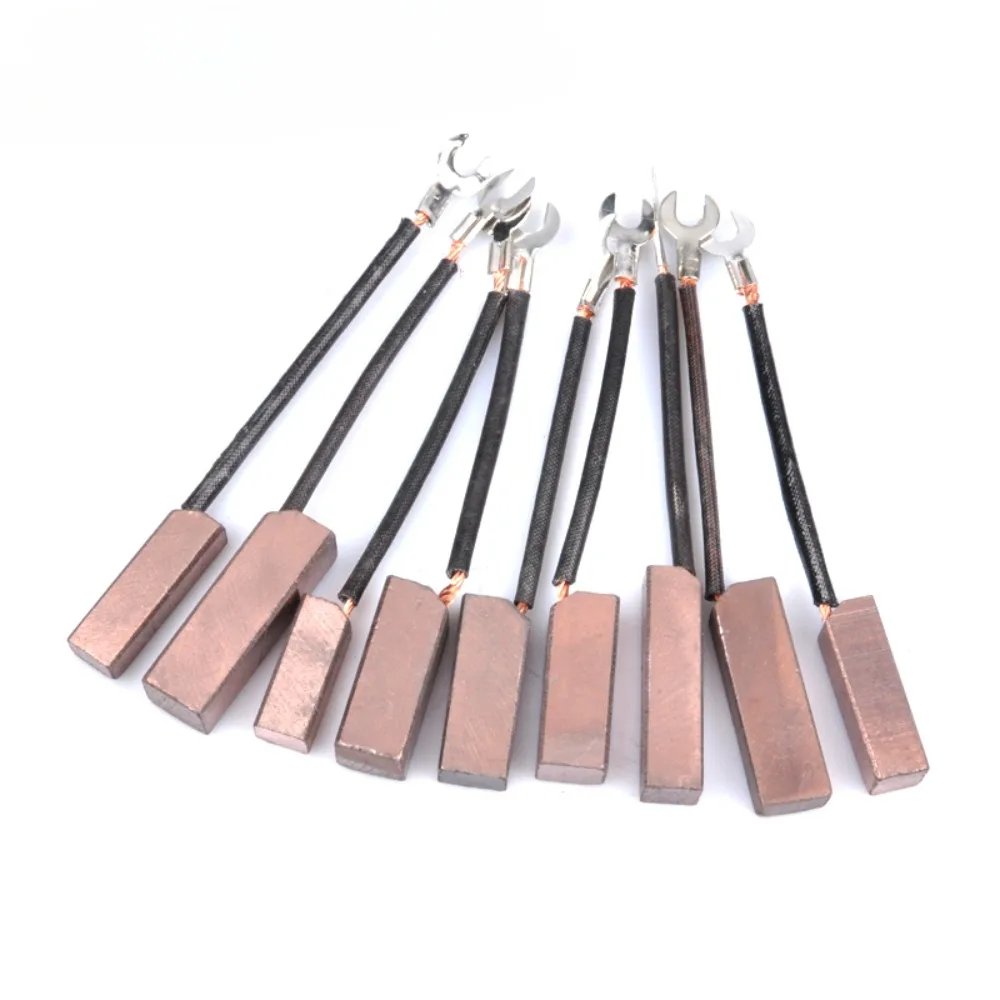 12pcs  High copper J164 J204 generator carbon brush 8 10 12.5 30 32 35 40mm