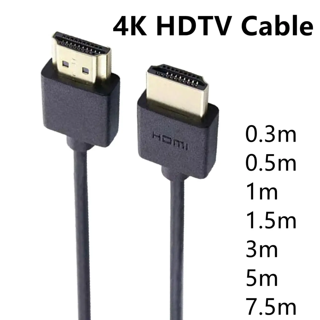 �y�Z�[�����z�����^ HDTV �P�[�u�� 4K 60Hz �����X���� HDMI 2.0 OD 3.2mm �I�[�f�B�I�r�f�I�P�[�u�� 0.3 1m 1.5m 2m 3m 5m HDTV ���b�v�g�b�v�v���W�F�N�^�[�p