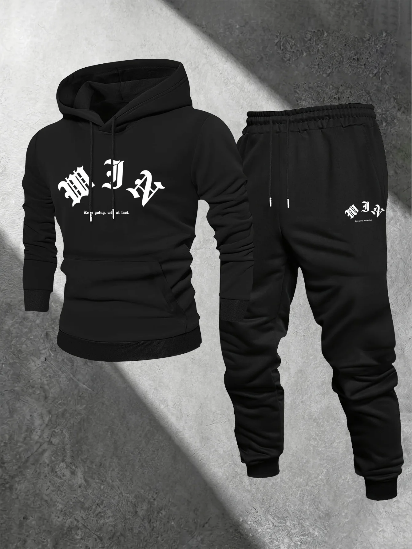 Jogger Sweatpants Men - Conjunto Deportivo de 2 Piezas para