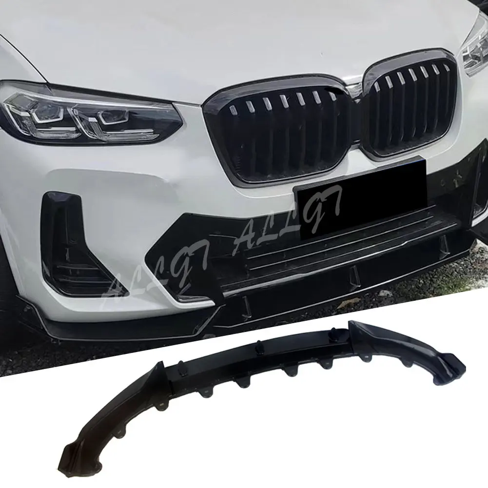 Front Bumper Lip Spoiler Side Lower Splitters Body For BMW X3/iX3 X4 G01 G02 xDrive25i 30i M40i 20i 2022+ Install Original Hole